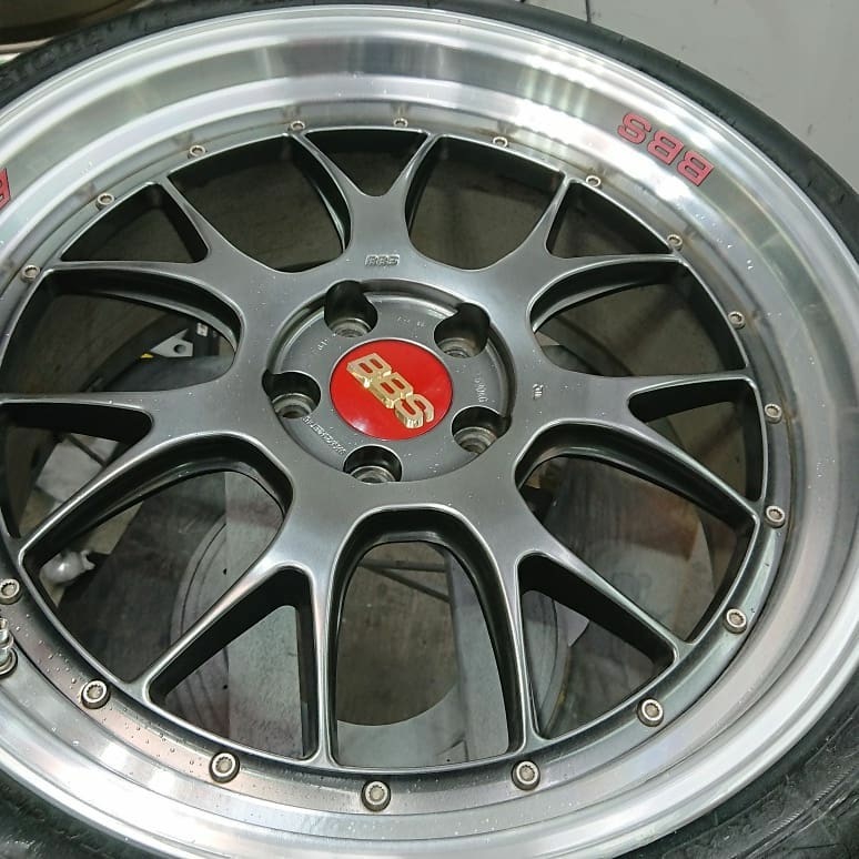 セルシオ ホイールリペア 施工前