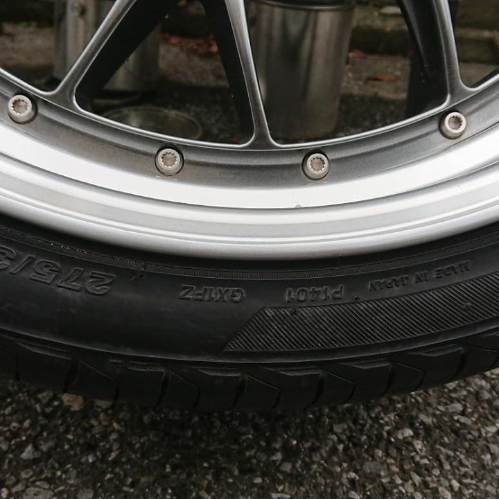 セルシオ BBSホイールリペア 施工後