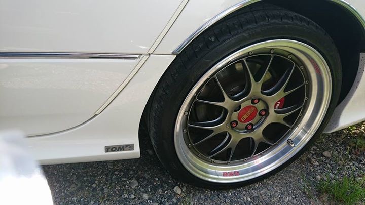 セルシオ BBSホイールリペア 施工前