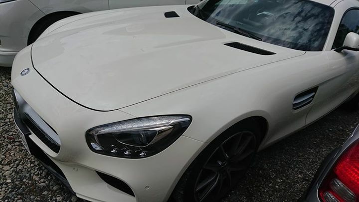 メルセデスベンツGTS ホイール2本リペア