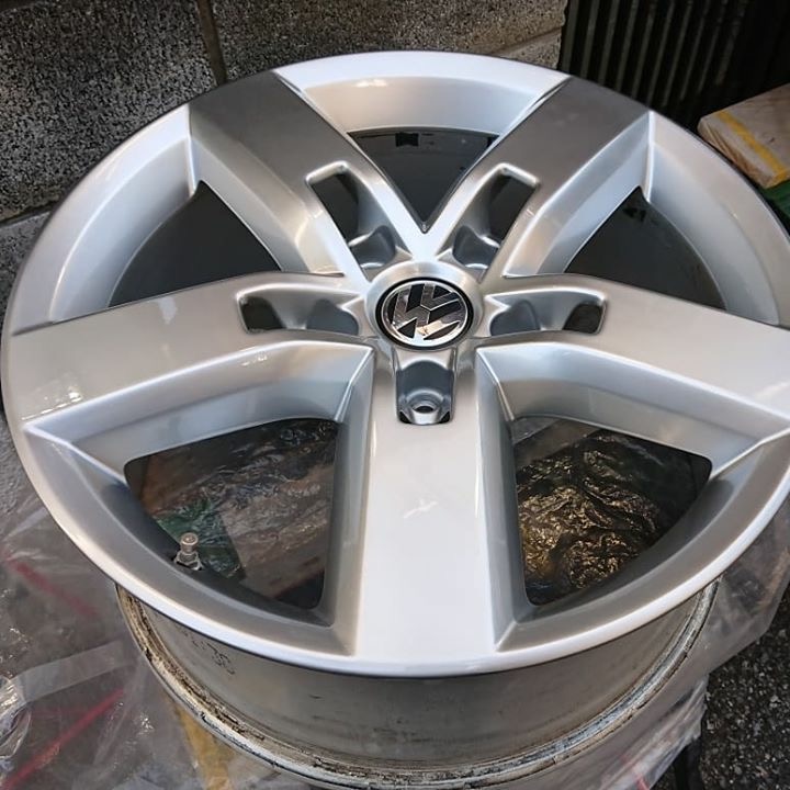 フォルクスワーゲン 純正ホイール 施工後