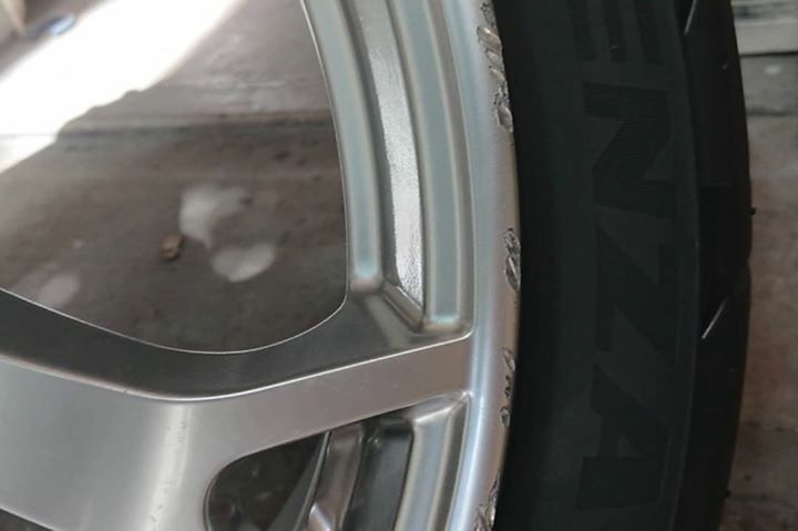 ニスモ ハイパーシルバー 施工前