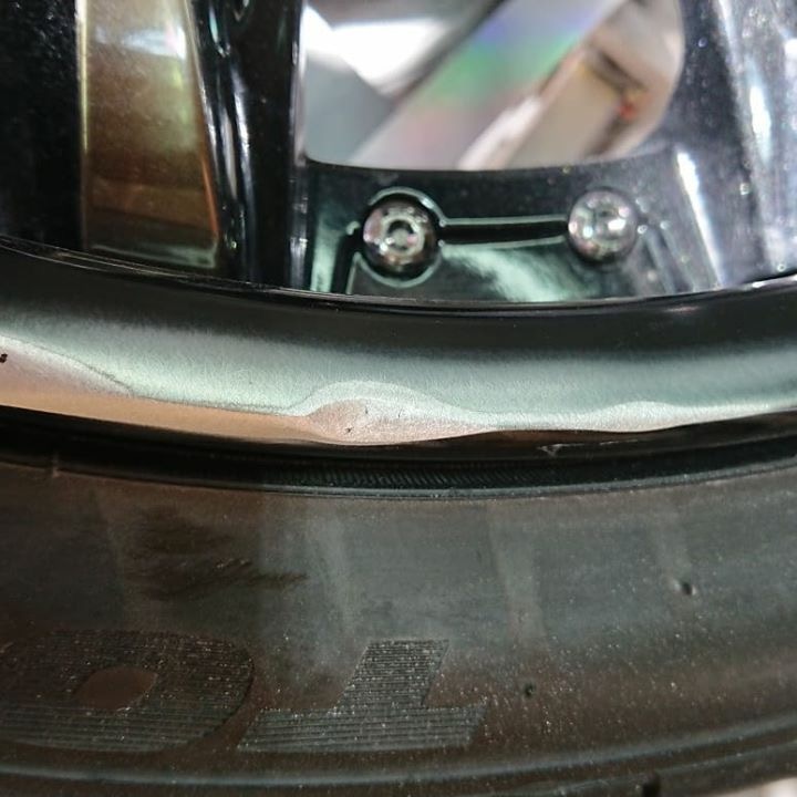 クレンツェ 21インチホイール 施工前