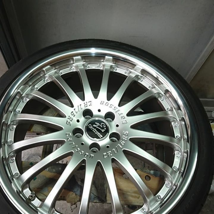 ヴェルファイア カールソンホイールリペア 施工後