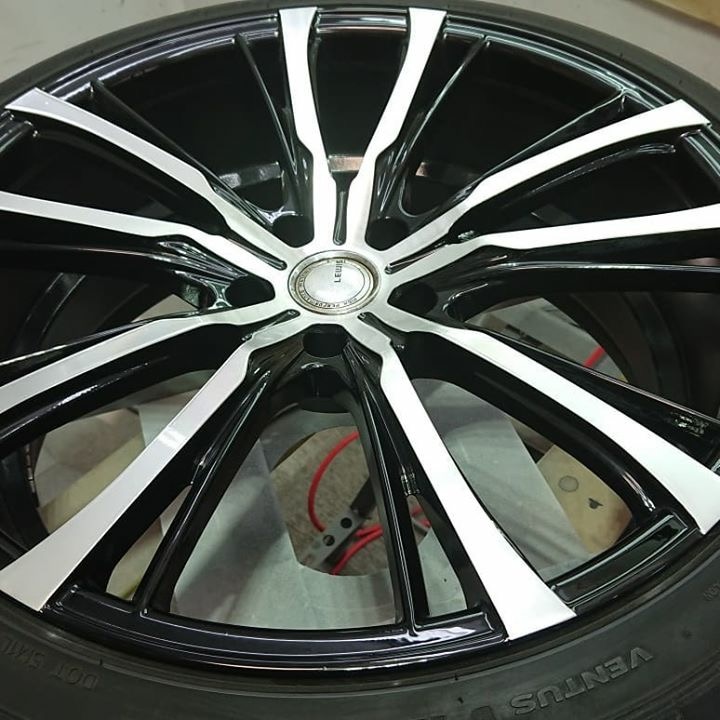 ダイヤカットホイール 施工後