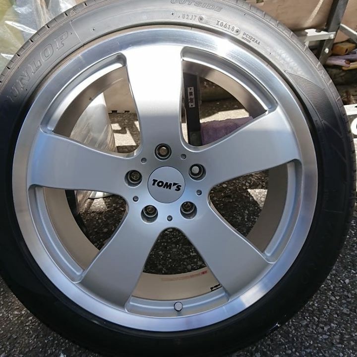 TOM'S ホイールリペア 施工後
