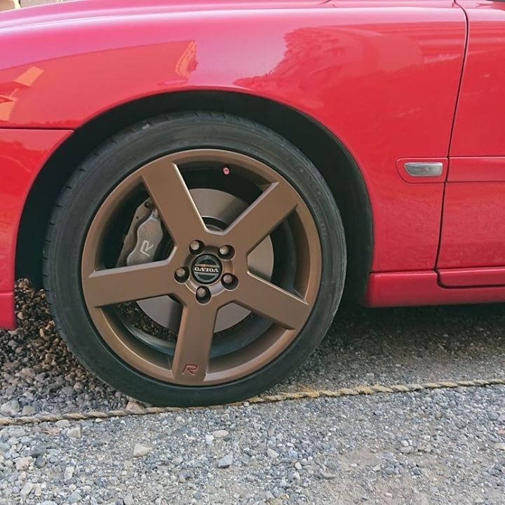 ボルボV70 ホイールリペア 施工後