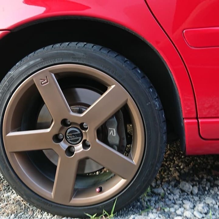 ボルボV70 ホイールリペア 施工後