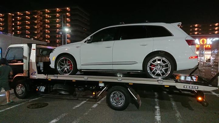 アウディQ7 コーティングメンテナンス