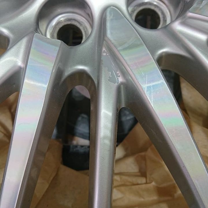 レクサスLS460 純正ホイール 施工前