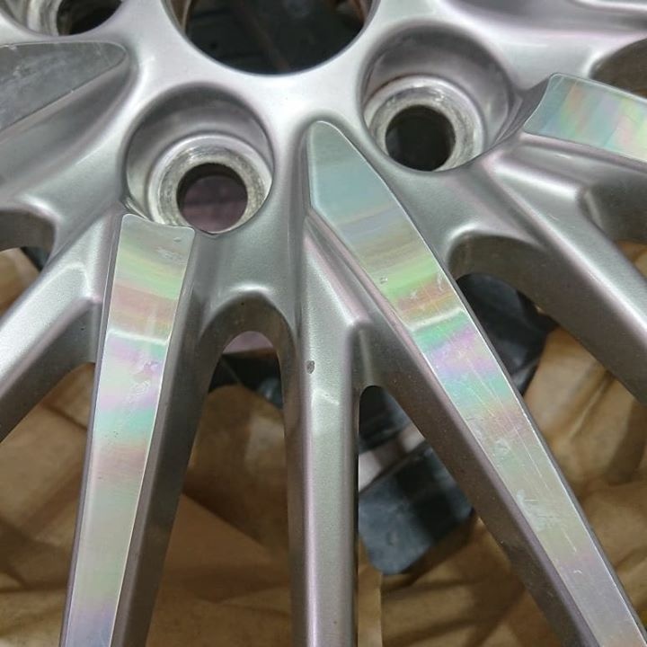 レクサスLS460 純正ホイール 施工前