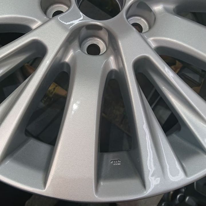 トヨタ純正ホイール 溶接&整形 施工後