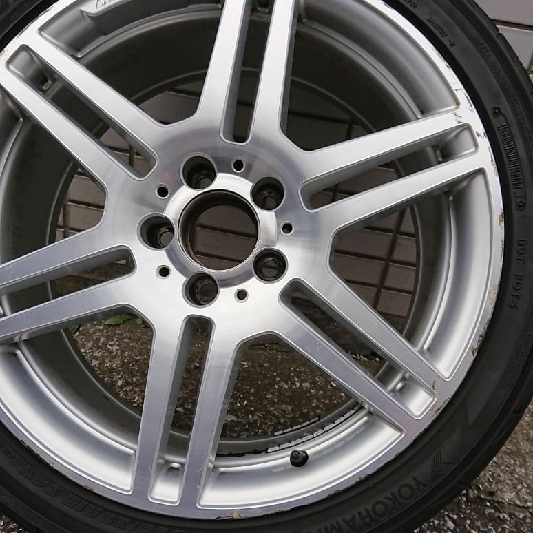 AMGダイヤモンドカットホイール 施工前