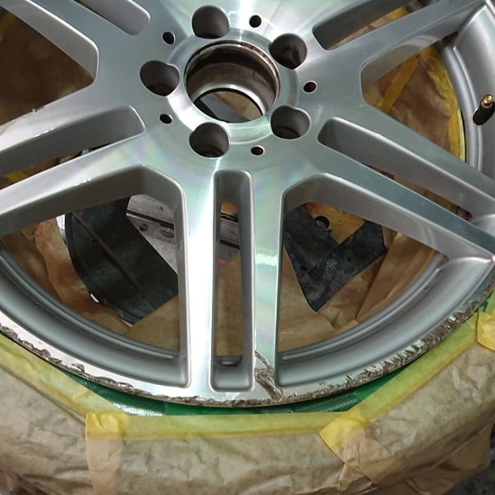 AMGダイヤモンドカットホイール 施工前