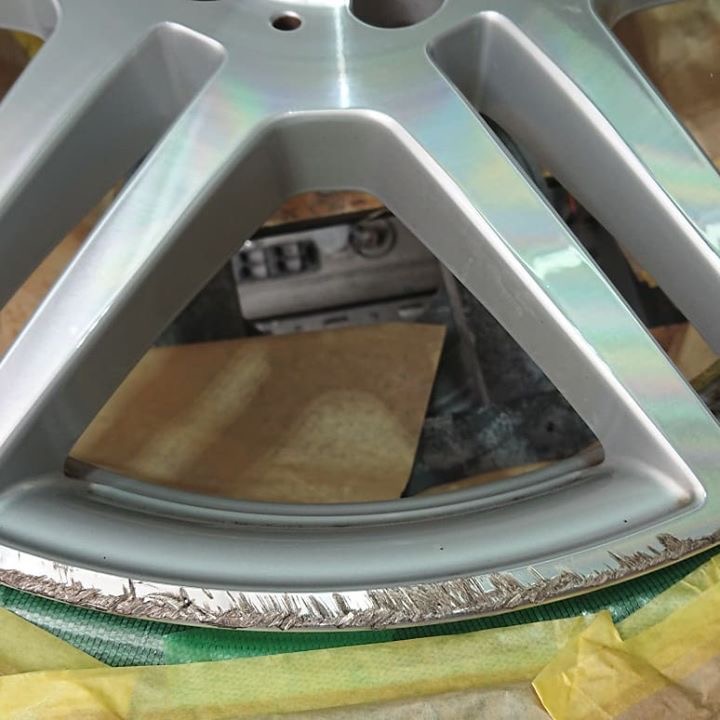 AMGダイヤモンドカットホイール 施工前