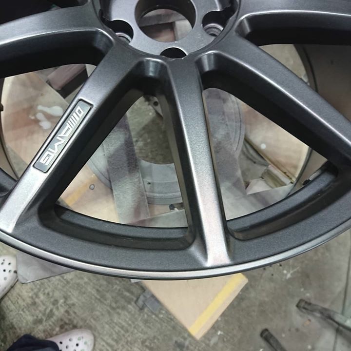 AMG ホイールリペア 施工後