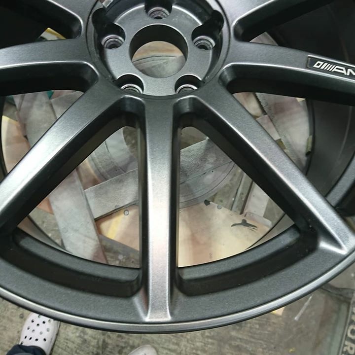 AMG ホイールリペア 施工後