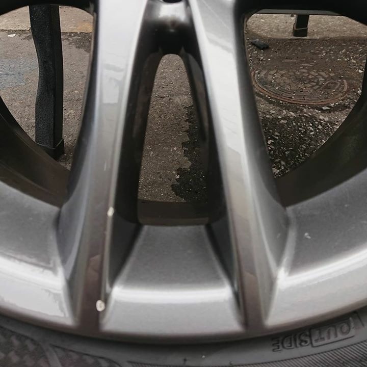 レクサス純正ホイール 施工前