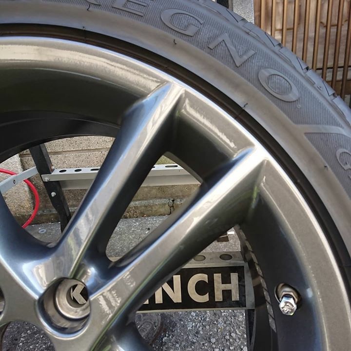 レクサス純正ホイール 施工後
