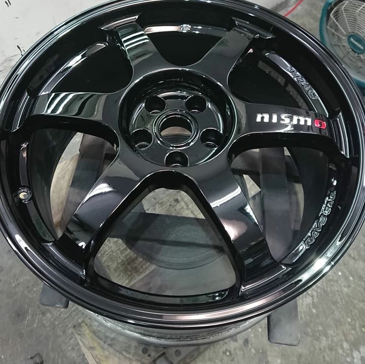 ニスモホイール 施工後