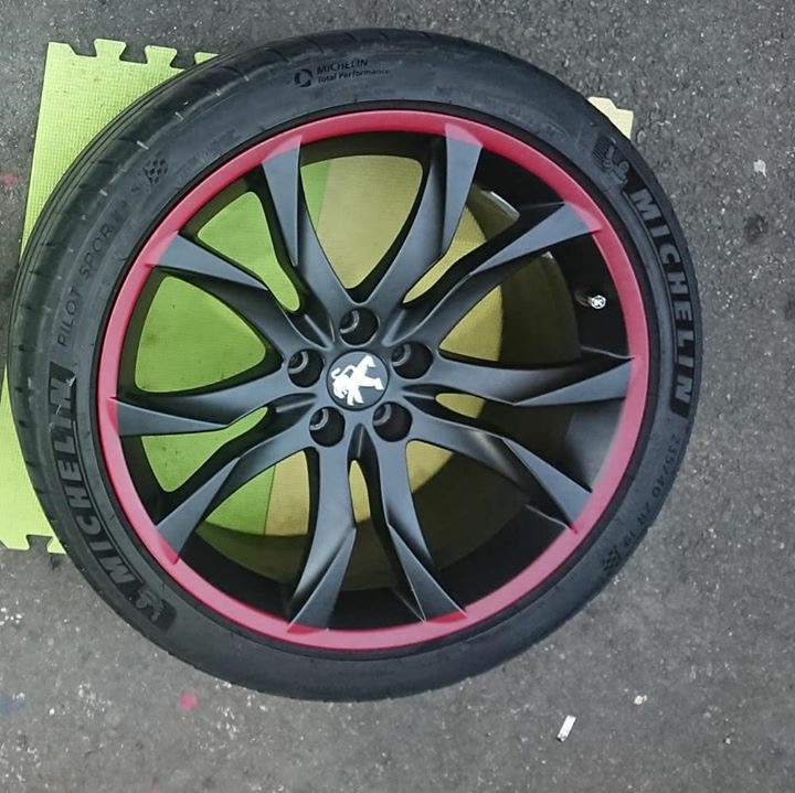プジョー カラーチェンジ 施工後