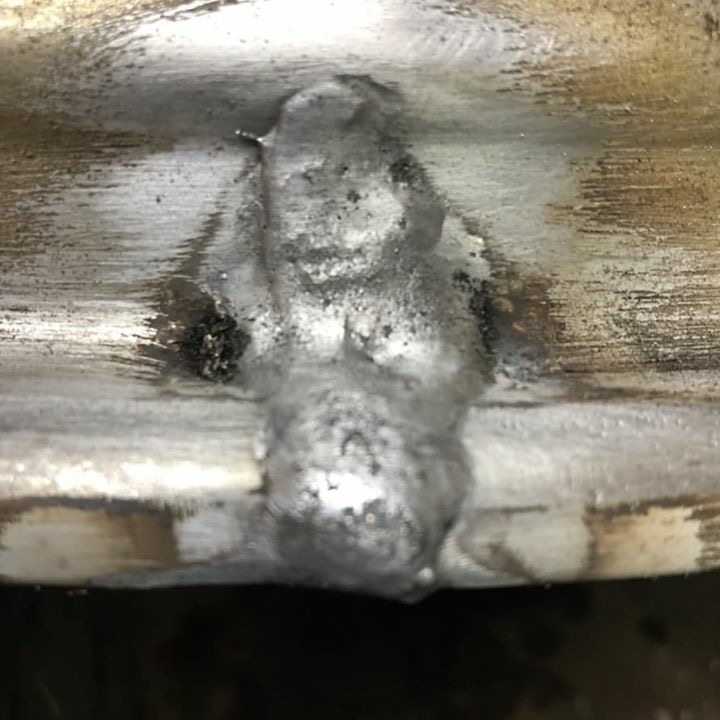 ブラバスのホイール クラック溶接 施工後