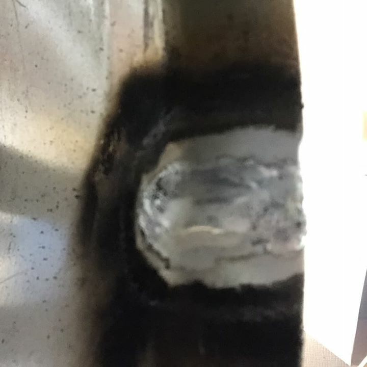 ブラバスのホイール クラック溶接 施工後