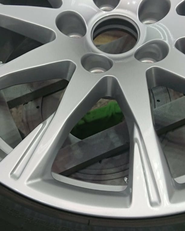 アウディ純正ホイールリペア 施工後