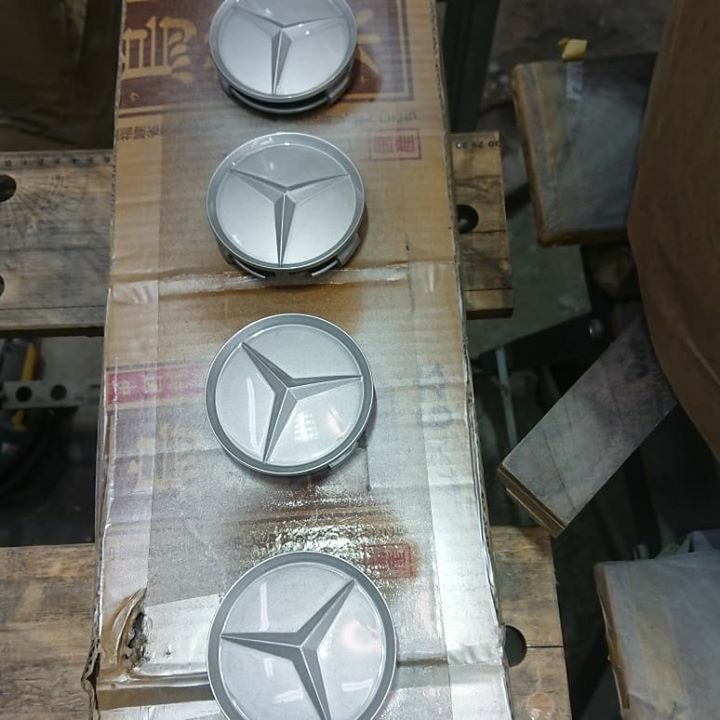 メルセデスベンツ純正ホイール 4本リペア 施工後