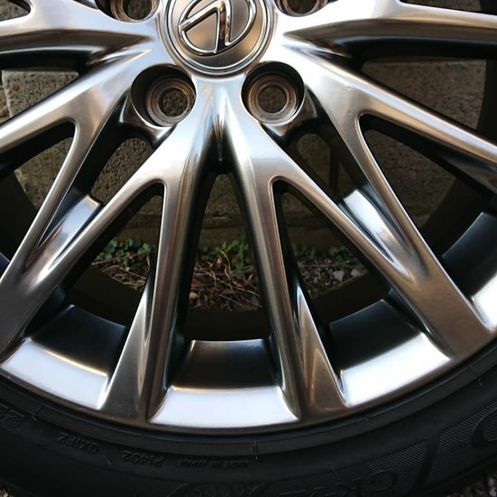 レクサス純正ホイール 施工後
