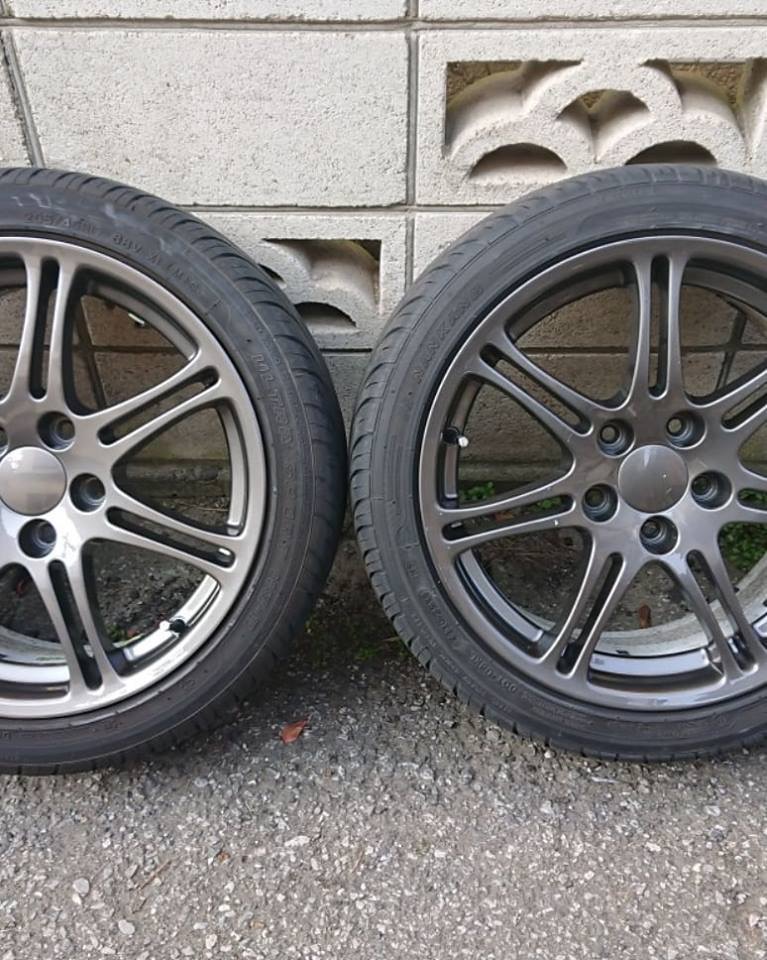 ホンダ純正ホイール カラーチェンジ 施工後