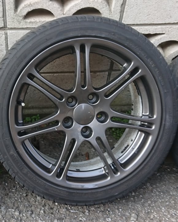 ホンダ純正ホイール カラーチェンジ 施工後