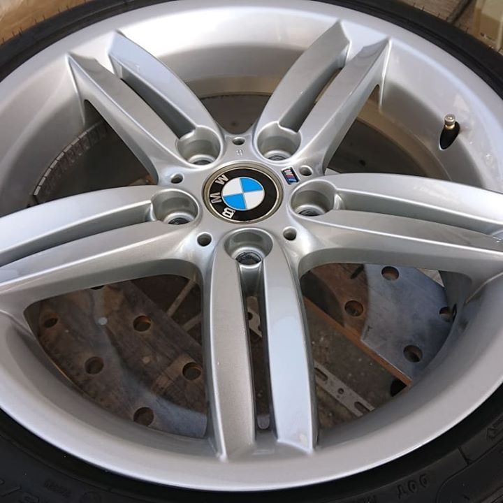 BMW Mスポーツ2本リペア 施工後