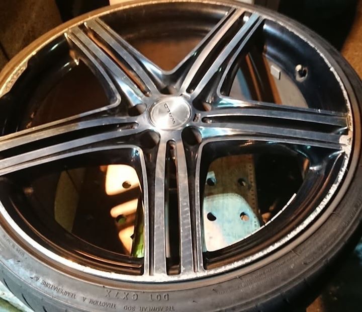 WALDダイヤモンドカットホイール 施工前