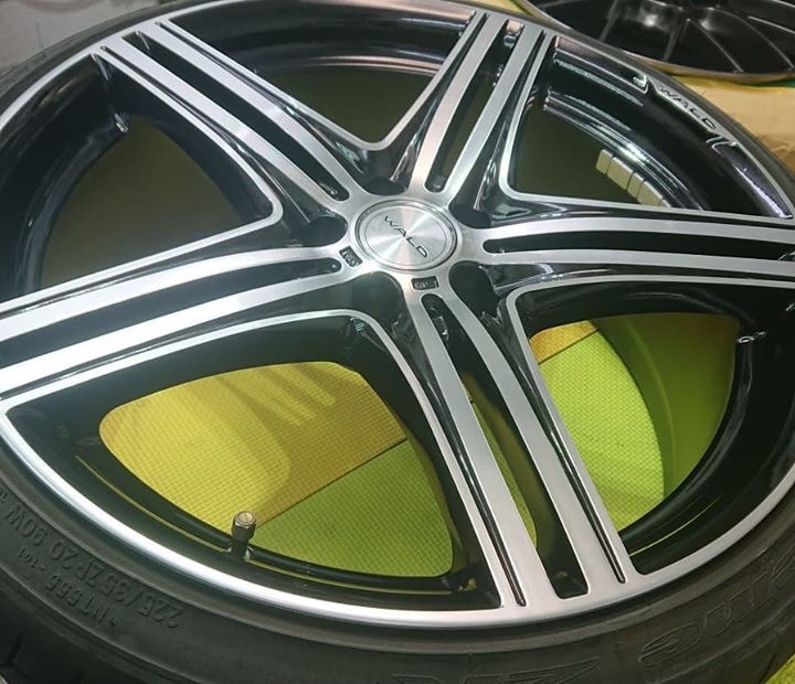WALDダイヤモンドカットホイール 施工後