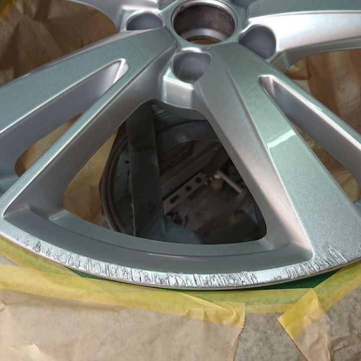 アウディRS3 ホイールリペア 施工前