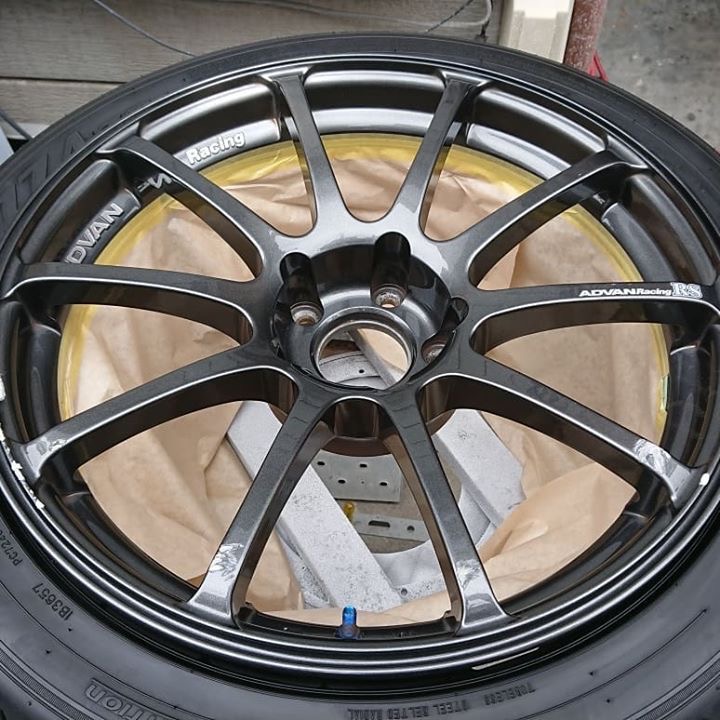 ADVANレーシング 施工前