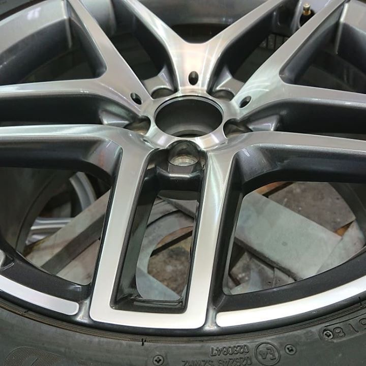 AMGダイヤモンドカットホイール 施工後