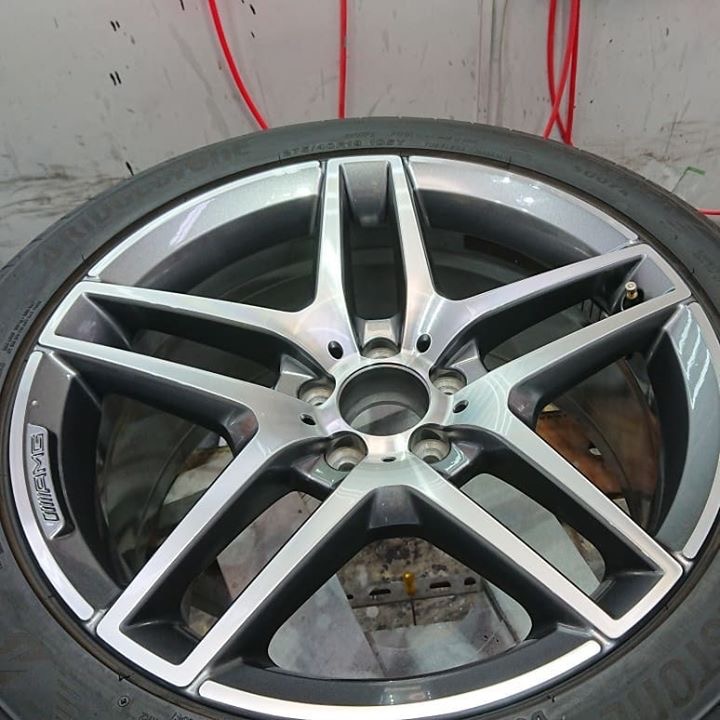 AMGダイヤモンドカットホイール 施工後