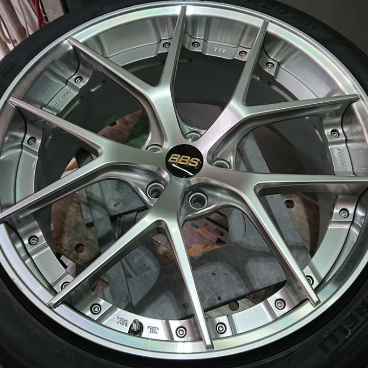 BBSホイール 施工前