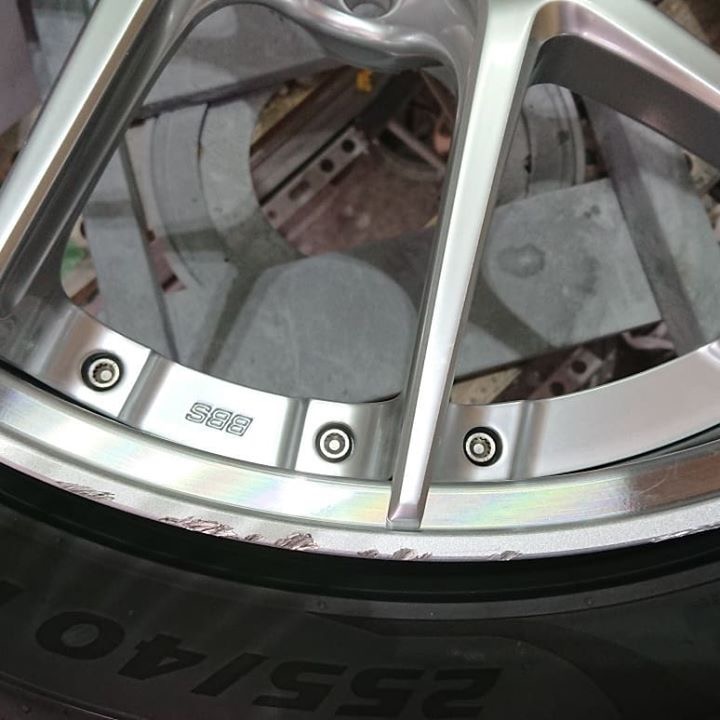 BBSホイール 施工前