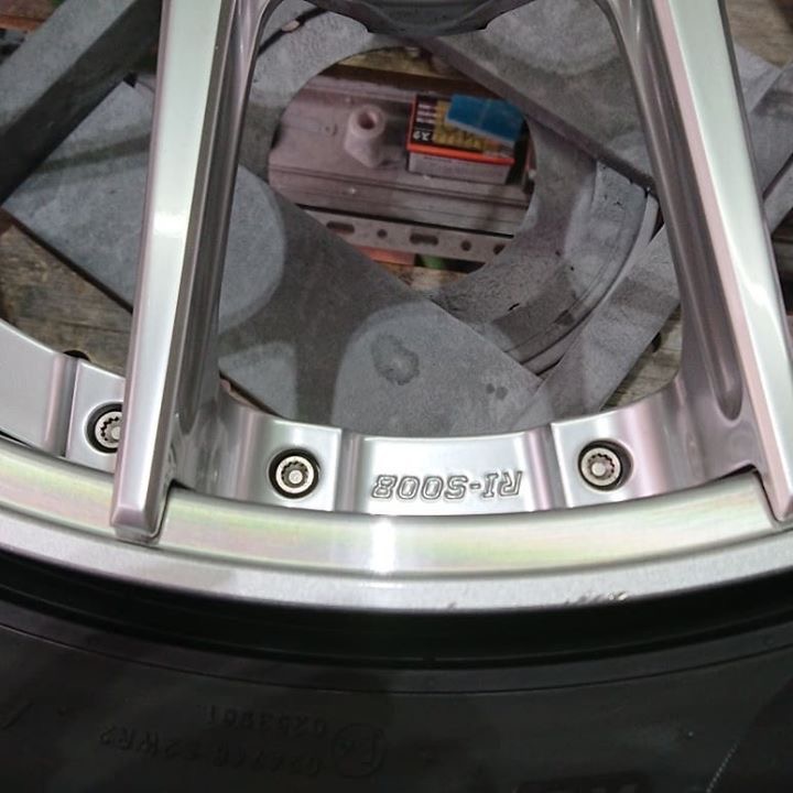 BBSホイール 施工前