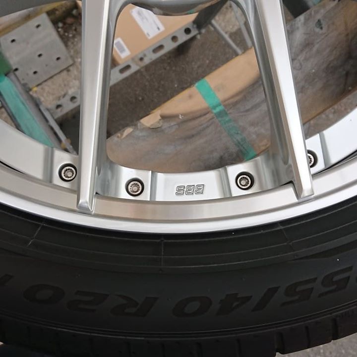 BBSホイール 施工後