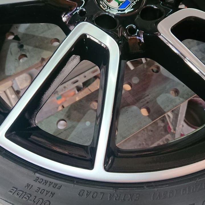 AMGダイヤモンドカットホイール 施工後