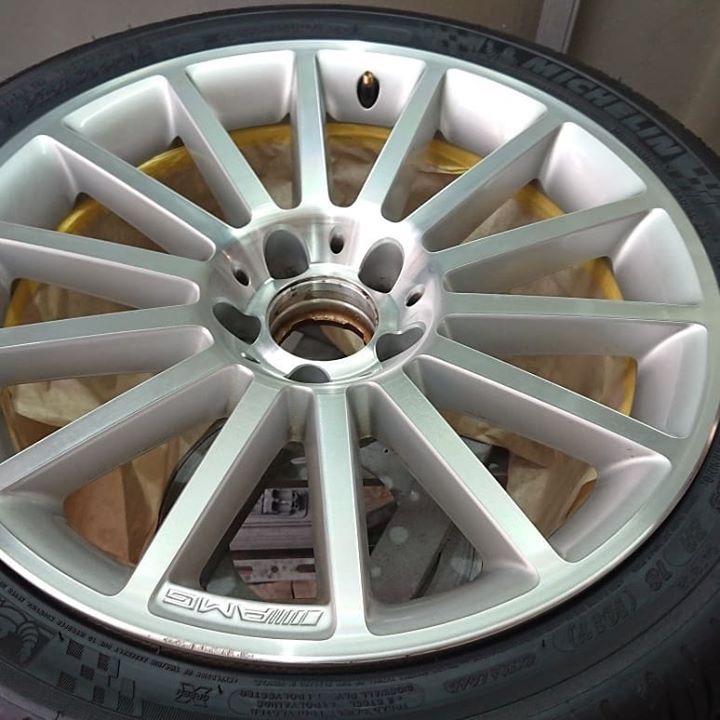 AMGダイヤモンドカットホイール 施工前