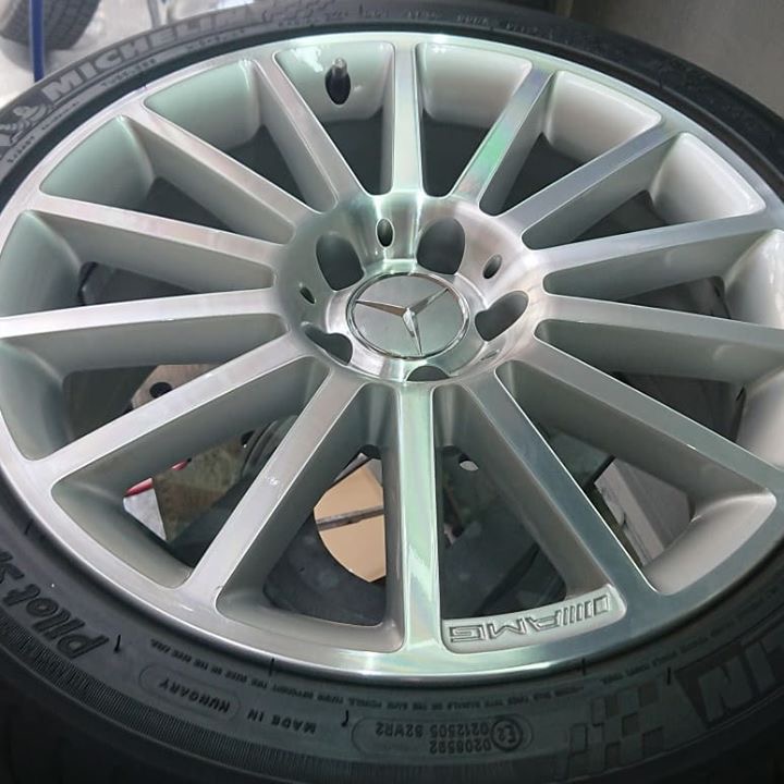 AMGダイヤモンドカットホイール 施工後