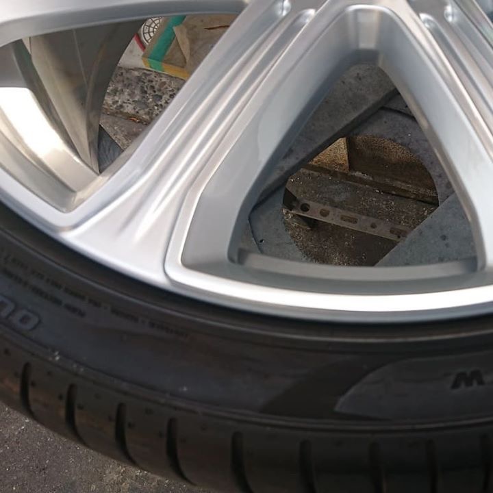 ボルボホイール 施工後