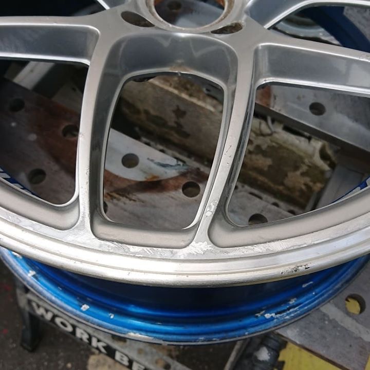 ボルクレーシング 施工前