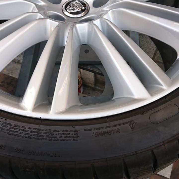 ジャガーXJ ホイールリペア施工後