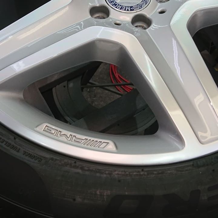 AMGダイヤカットホイール 施工後